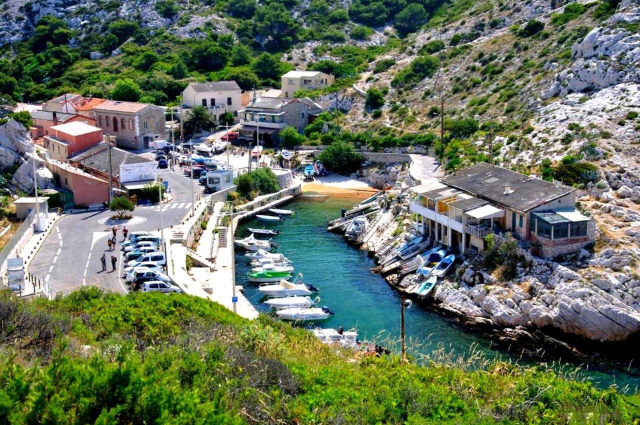 Cabanon Du Pecheur, Parc National Des Calanques Villa Marseille Exterior photo